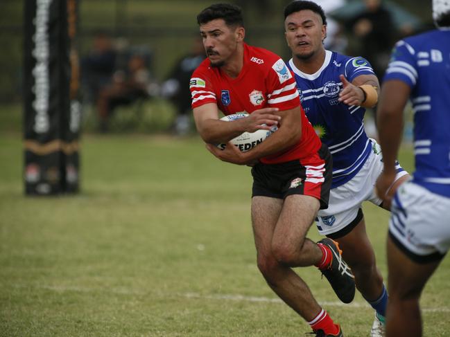 Fullback Wyll Baker gives the Goannas plenty of strike. Photo: Warren Gannon Photography