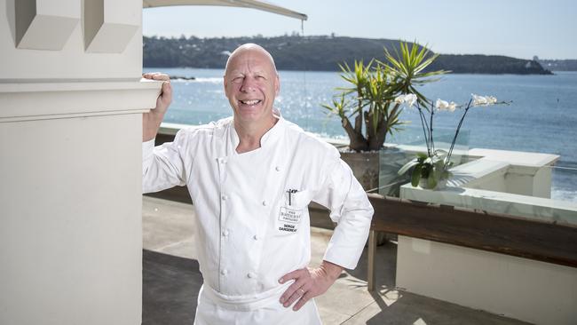 Serge Dansereau on a rooftop bar is part of the refreshed Bathers’ Pavilion. Piture: Troy Snook