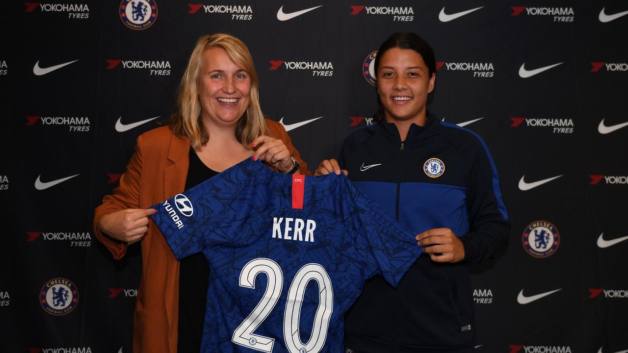 Sam Kerr sets ambitious new target after scoring to help Chelsea to yet  another WSL title - Mirror Online