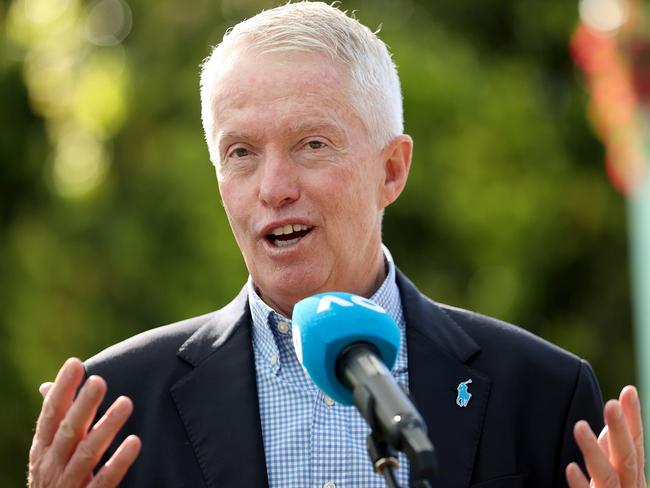 Craig Tiley, Australian Open Tournament Director, is warning attendees and protestors to avoid waving banned flags at the event - or risk being booted out. Picture: Getty Images