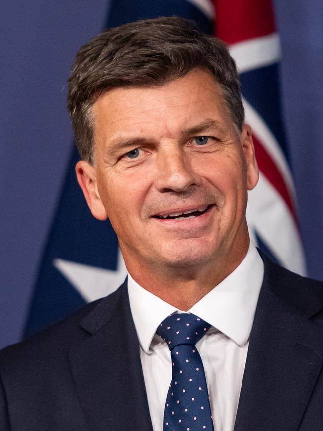 Opposition Treasury spokesman Angus Taylor. Picture: NewsWire / Monique Harmer