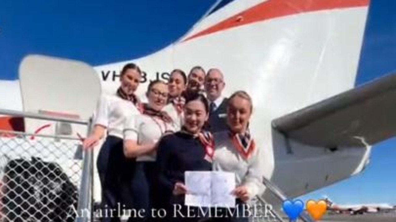 About 350 Rex Airline employees have lost their job after the airline collapsed on Tuesday. <span>Picture: TikTok</span>