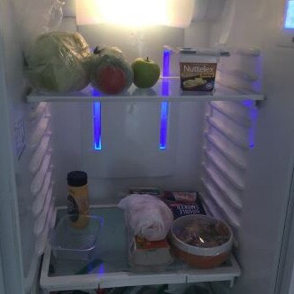 The fridge at a home where Gold Coast teenage boys are in residential care under the watch of Child Safety.