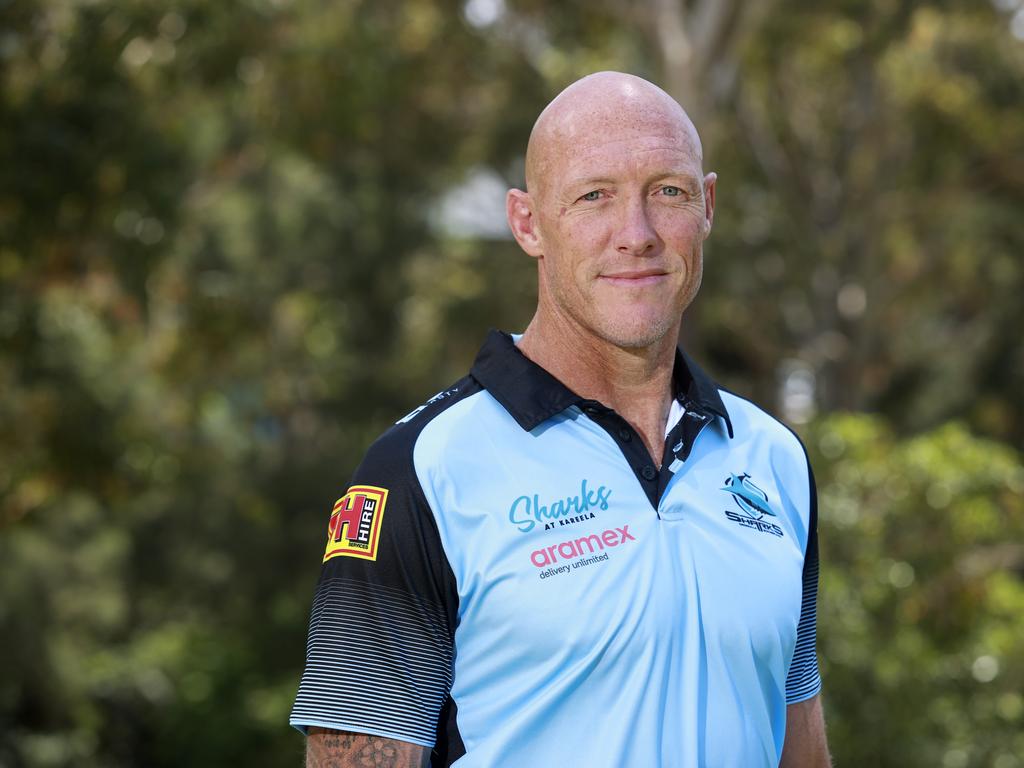 New Sharks Coach, Craig Fitzgibbon. Picture: Justin Lloyd.