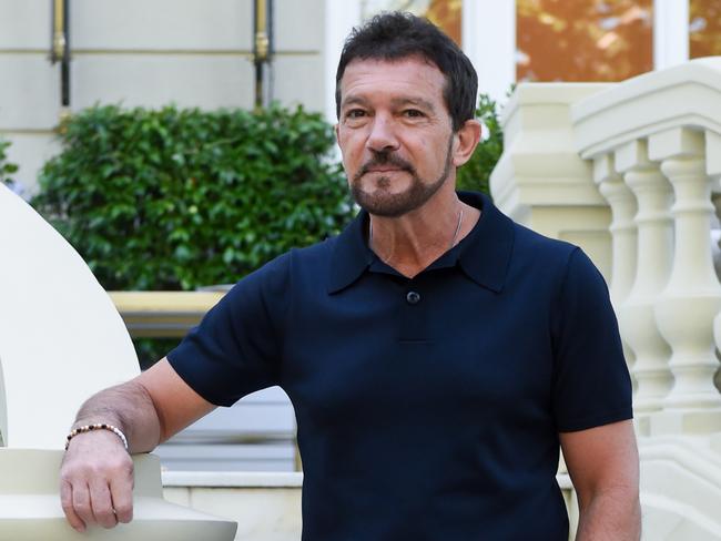 MADRID, SPAIN - JUNE 27: Actor Antonio Banderas (l) and composer Andrew Lloyd Webber (r), pose during the presentation of a joint project to create musical theater adapted into Spanish, at the Mandarin Oriental Ritz Madrid Hotel, June 27, 2022, in Madrid, Spain. The composer of legendary hits such as 'Phantom of the Opera' and 'Cats', has teamed up with actor Antonio Banderas to create a joint musical theater project in Spanish. (Photo By Gustavo Valiente/Europa Press via Getty Images)