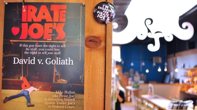 Pirate Joe's saw itself in a David vs. Goliath battle against the German owned chain. Picture: Facebook