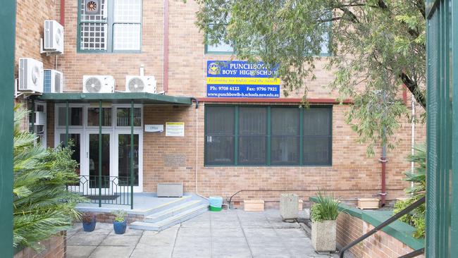 Punchbowl Boys’ High School, where a new leadership team has been installed.