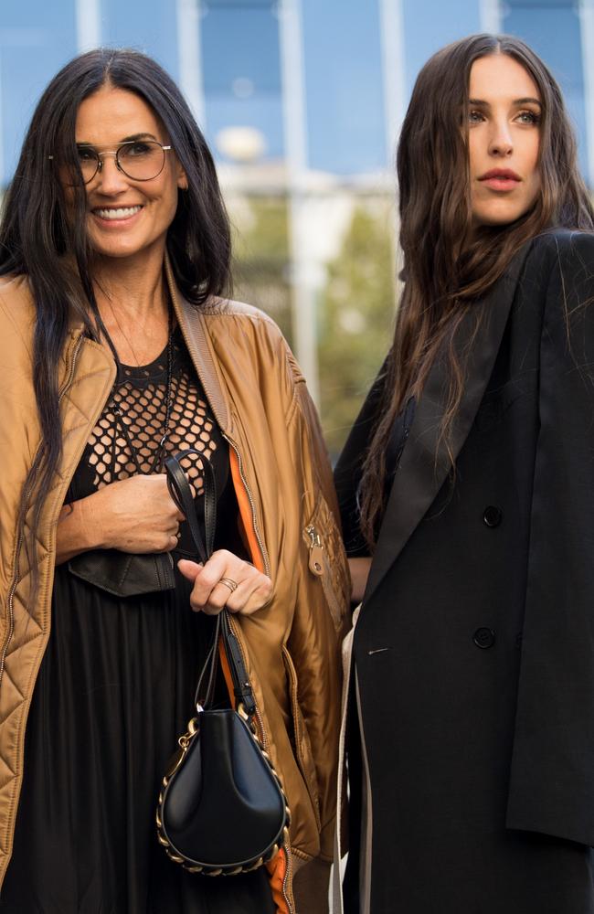 The glamorous duo struck a pose for the cameras. Picture: Jacopo Raule/Getty Images.