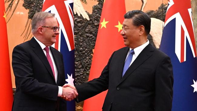 The Albanese government is shrinking its diplomatic footprint in China for the first time since Mao Zedong’s Chinese Communists took power in 1949. Picture: AAP