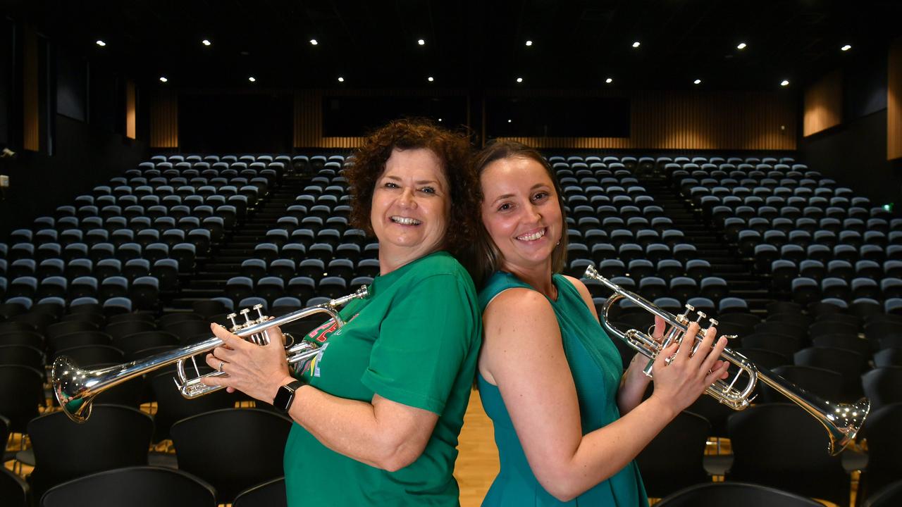 Great Barrier Reef Orchestra manager Sally Frewen-Lord is saying farewell to the job after 14 years and Jess Winton is taking her place. Picture: Evan Morgan