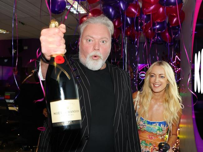 Kyle Sandilands and Jackie O have hit the Melbourne airwaves. Their morning radio show has gone national.