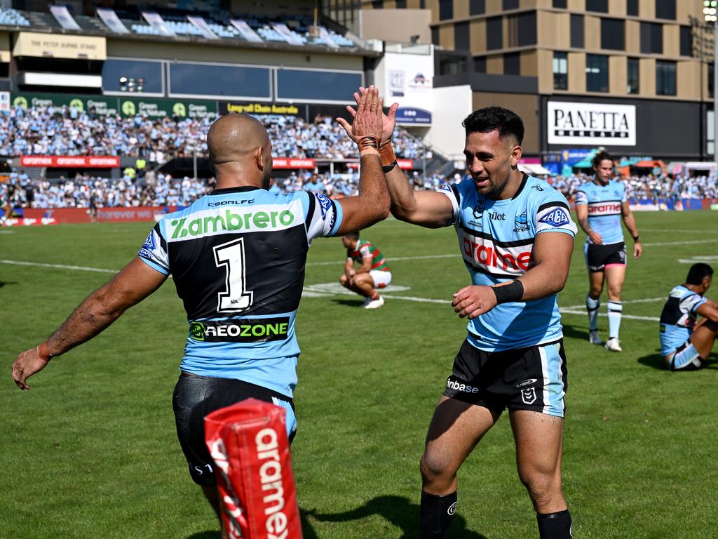 Will Kennedy and Kayal Iro linked up to score two incredible tries. Picture: NRL Imagery