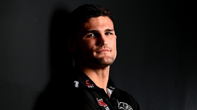 Panthers halfback Nathan Cleary. Picture: Bradley Kanaris/Getty Images