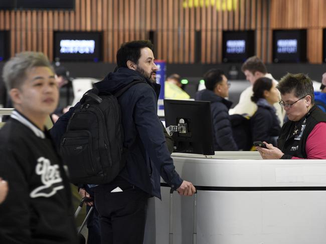 MELBOURNE, AUSTRALIA - NewsWire Photos JULY 20, 2024: Passengers at Melbourne Airport after yesterday's worldwide IT outage. Picture: NewsWire / Andrew Henshaw