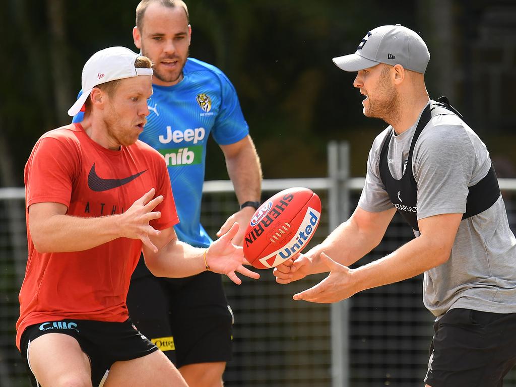 Ablett has been sharing some tips with his opponents.