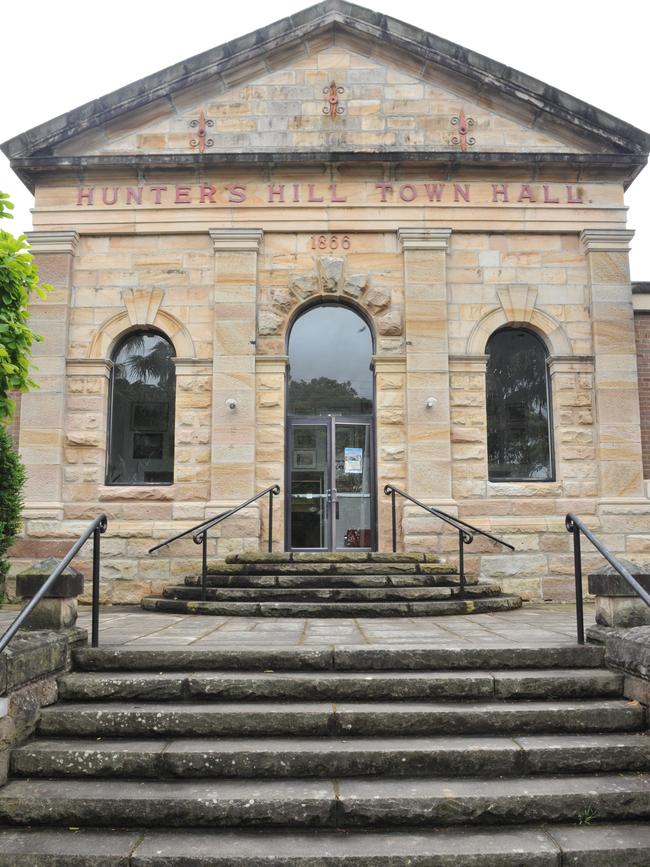 Hunters Hill Town Hall.