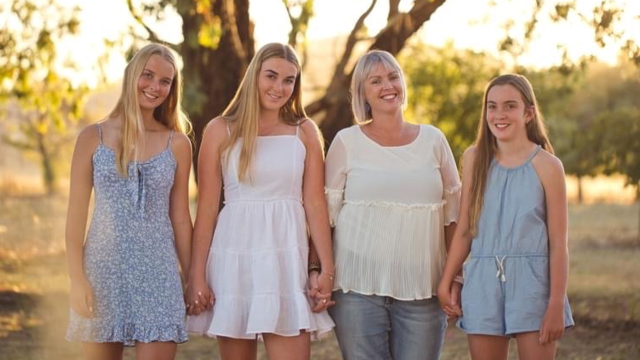 Pippa, Maggie, Michelle and Rose Milthorpe are calling for country kids to be able to access the program. Picture: Eleisha Collins of EM Photography