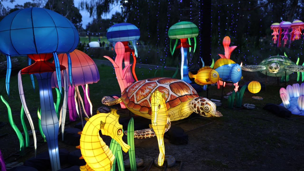 The Broadwater Parklands will be transformed this week as the captivating Magic by Moonlight makes its debut on the Gold Coast. Picture: Supplied