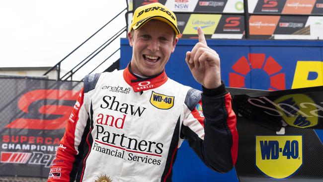 Will Brown grabbed his maiden Supercars victory on Sunday.