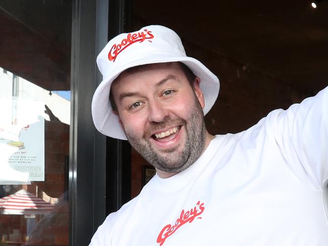 Gooleys sandwich shop owner Tom Beattie. New sandwich shop Gooleys, in Little Malop Street. Picture: Alan Barber