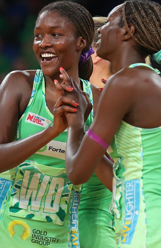 The sisters are very close. Picture: James Worsfold/Getty Images