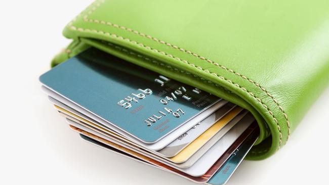 Many credit card interest rates are above 20 per cent.