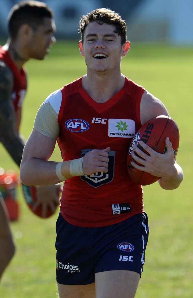 Lachie Neale was on fire in the Dockers’ demolition of Carlton.