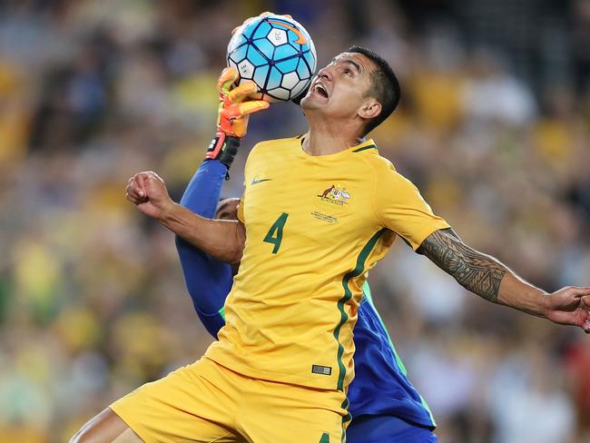 Tim Cahill would join an elite group if he makes his fourth World Cup.