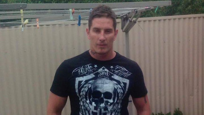 Ben Valerio, 37, from Point Cook, who has connections to the Finks outlaw motorcycle gang, was charged with five counts of arson following a series of firebombings on tobacco stores since Christmas Day. Picture: Supplied