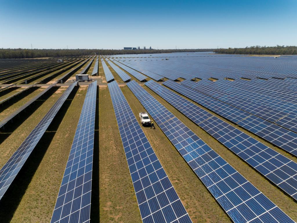 The Darling Downs Solar Farm near Dalby. Picture: Supplied