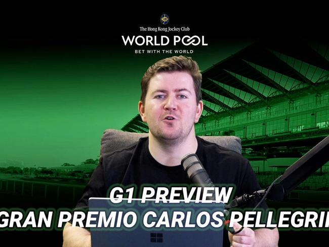 Hold All Tickets - Punters HKJC World Pool Gran Premio Carlos Pellegrini