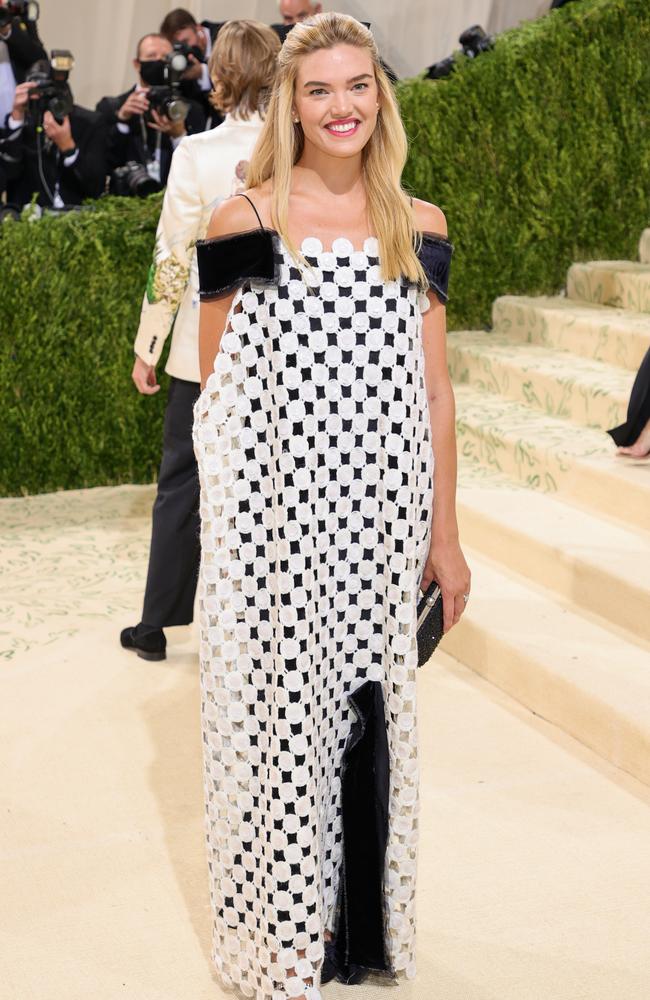 Barrymore says she ‘worships’ her ex-husband’s new wife, Allie Michler, pictured here at the Met Gala earlier this month. Picture: Getty Images.