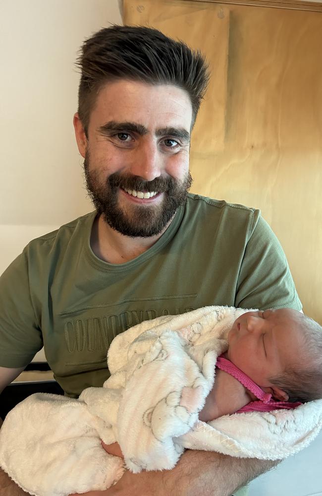 Matty Acton and granddaughter Illyria. Photo: Supplied.