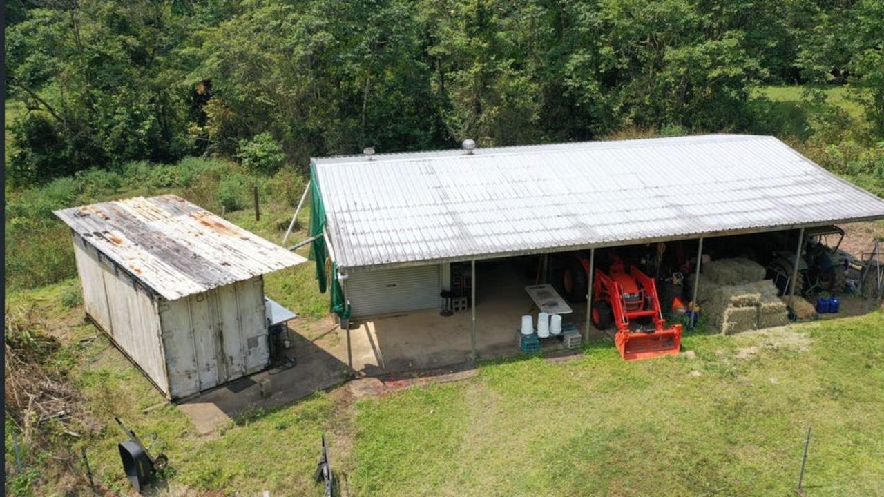 One of two huge sheds