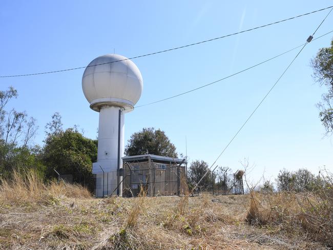 The Marburg weather radar station located at The Bluff.