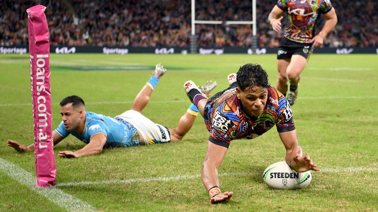 Selwyn Cobbo has given the Broncos more strike power out wide. Picture: NRL Imagery