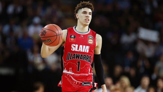 The Hawks are hoping to line up a game against whichever NBL team LaMelo Ball joins.