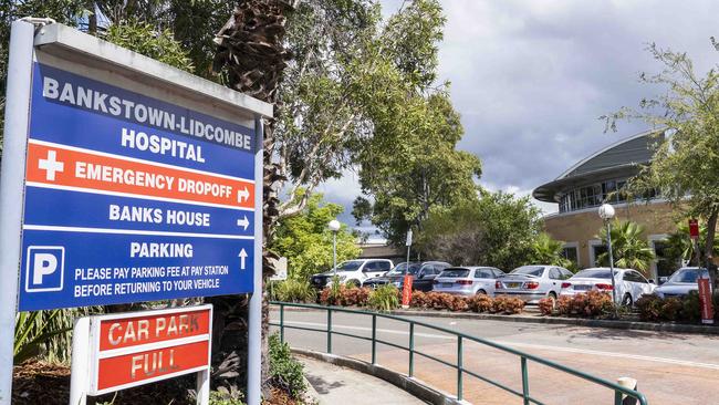 Bankstown-Lidcombe hospital. Picture: AAP/Image Matthew Vasilescu