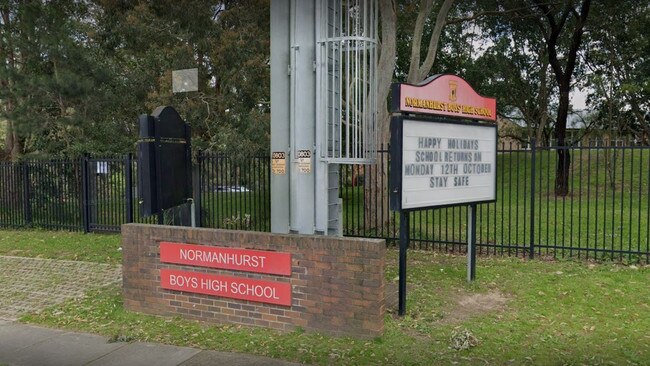 He exposed himself on two occasions within close proximity to Normanhurst Boys High School. Picture: Google