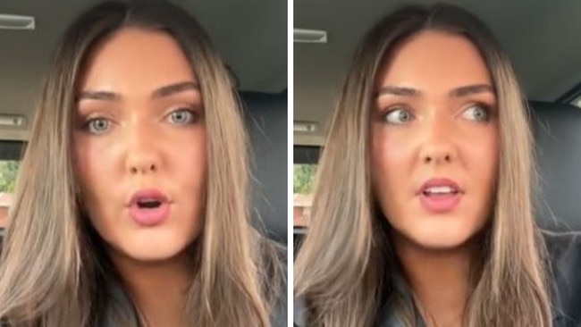 Young Aussie reveals Uber experience. Picture: TikTok