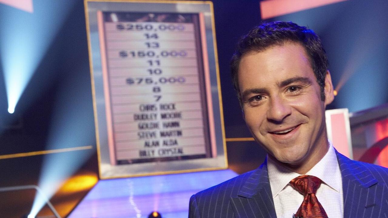 Andrew O’Keefe fronted various hit game shows for Channel 7 during his 17-year association with the network. Picture: Channel 7