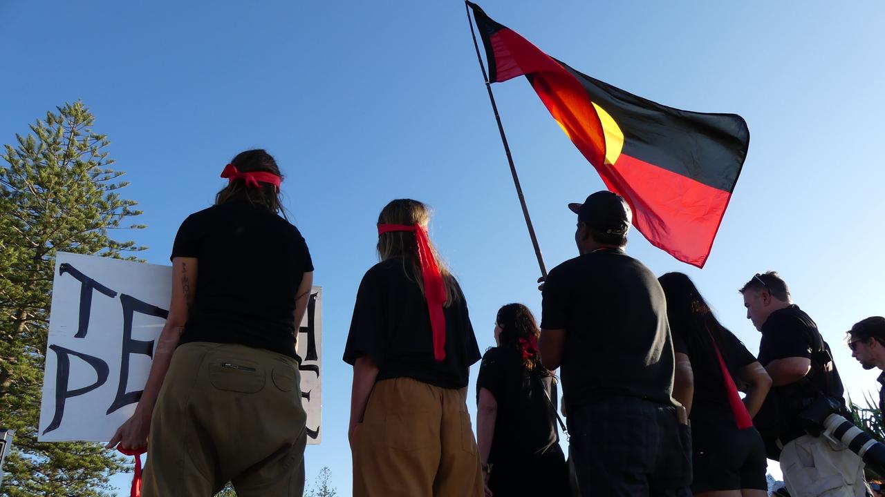 Black Lives Matter Protest in Byron Bay.