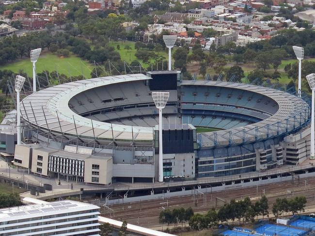 The mighty MCG wasn’t enough to see Melbourne included in the bid. Picture: AAP