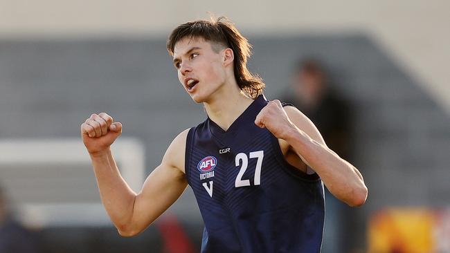 The Bulldogs plan to take a cautious approach with Sam Darcy. Picture: Martin Keep/AFL Photos via Getty Images