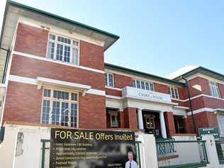 OPPORTUNITY KNOCKS: The Old Gladstone Courthouse is for sale for $690,000. Picture: Tegan Annett
