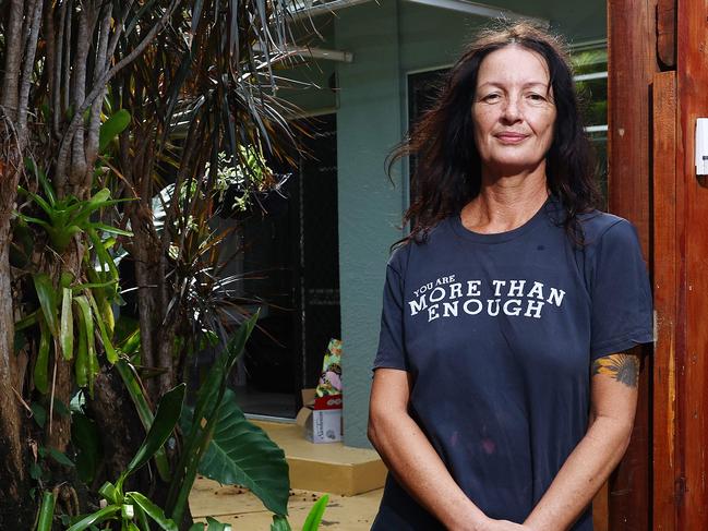 The Queensland Reconstruction Authority have visited Cairns to assess how flood affected suburbs are recovering post Cyclone Jasper. Melissa Hood's property on Machans Street, Machans Beach, was severely affected by flood waters. Picture: Brendan Radke