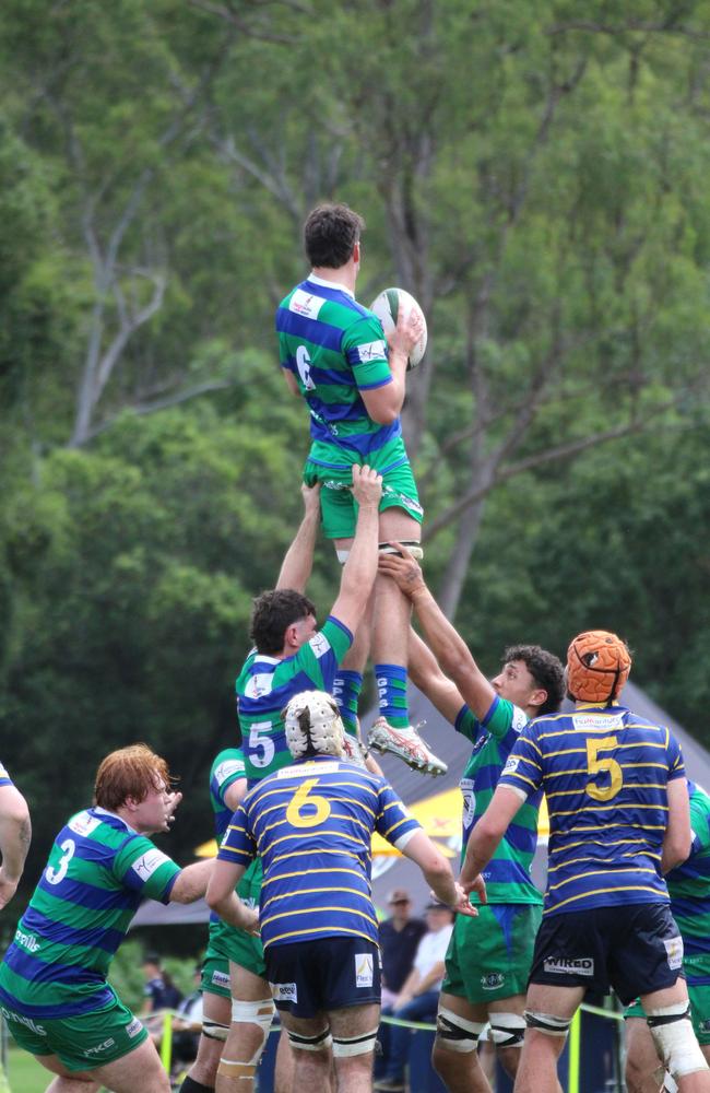 George Griffiths. Easts v GPS in Colts 1 club rugby action. Saturday April 6, 2024.