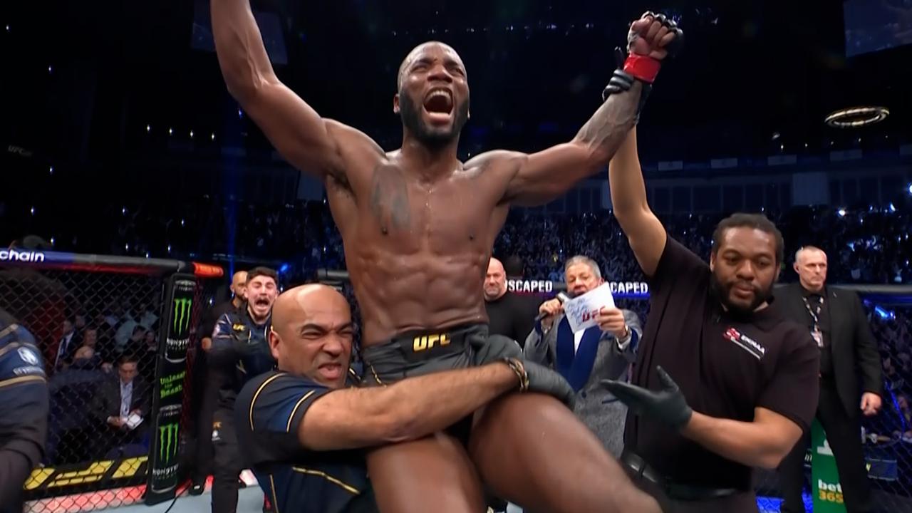 Leon Edwards retained his UFC welterweight title. Picture: Supplied