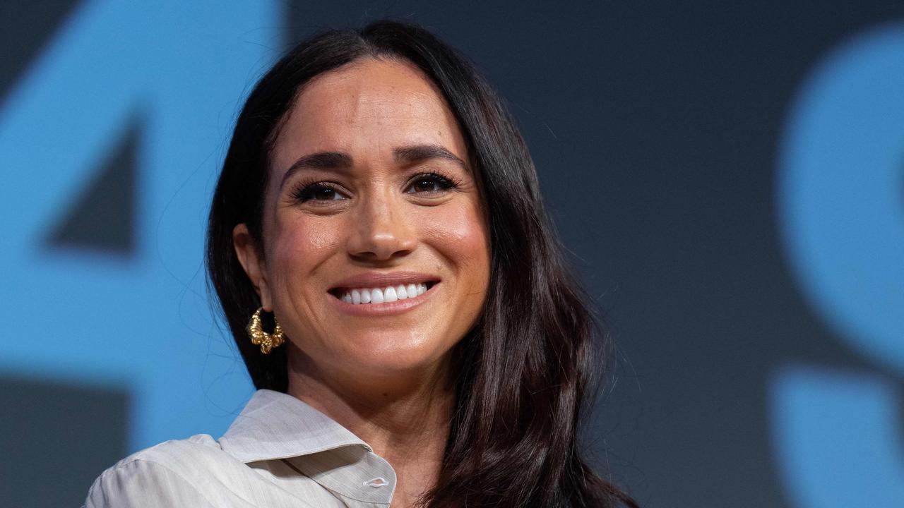 Britain's Meghan, Duchess of Sussex, attends the "Keynote: Breaking Barriers, Shaping Narratives: How Women Lead On and Off the Screen," during the SXSW 2024 Conference and Festivals at the Austin Convention Center on March 8, 2024, in Austin, Texas. Meghan Markle, the wife of Britain's Prince Harry, is launching a new lifestyle brand seemingly named after the couple's oceanside California home. An Instagram page and website for American Riviera Orchard went live without advance warning March 14, both featuring a gold-colored crest for the new venture. (Photo by SUZANNE CORDEIRO / AFP)