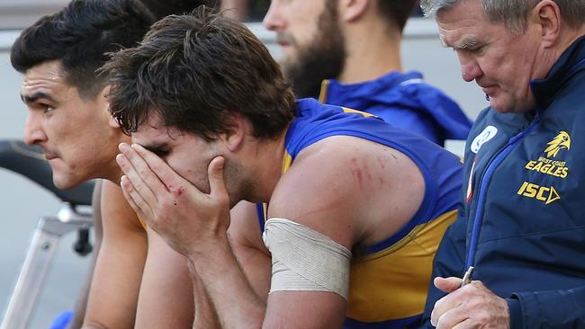 David King says Andrew Gaff’s strike on Andrew Brayshaw came from nowhere. Pic: Getty Images